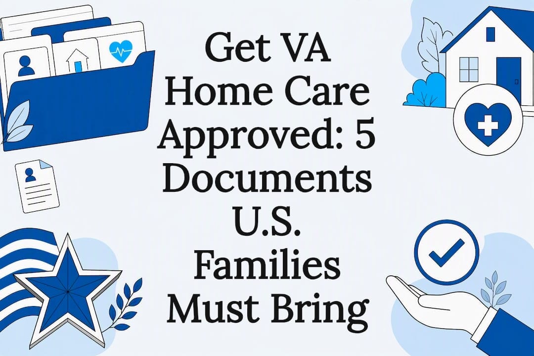 VA home care documents title card